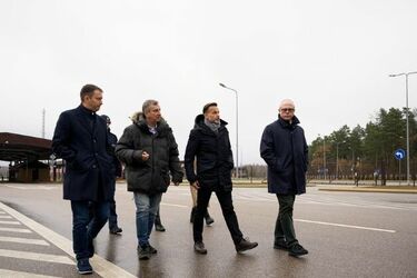 Europarlamentarzyści na podlaskiej granicy. Zapoznali się z panującą tam sytuacją