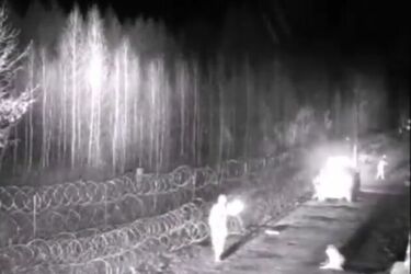 Ujęci na gorącym uczynku. Szybka akcja Straży Granicznej oraz Wojska Polskiego [WIDEO]