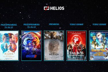 Świąteczne seanse w kinach Helios. Hity, których nie możesz przegapić!