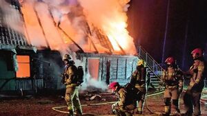 Jeden dzień, trzy pożary. Strażacy walczyli z żywiołem 