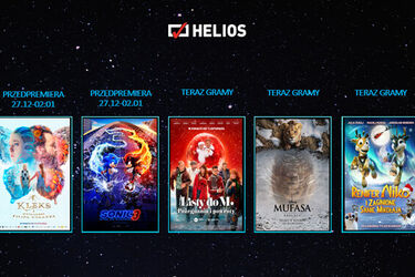 Premiery i przedpremiery w kinach Helios. Co będzie można zobaczyć na przełomie roku?