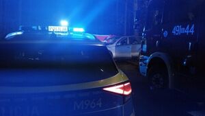 Wypadek pod Ciechanowcem. Nie żyje mężczyzna 