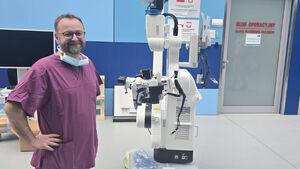  Nowoczesny mikroskop neurochirurgiczny w USK. Kosztował 3 mln zł