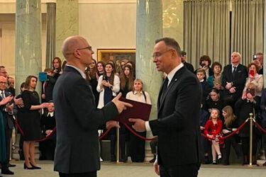 Historyk z UwB odebrał nominację profesorską od Andrzeja Dudy