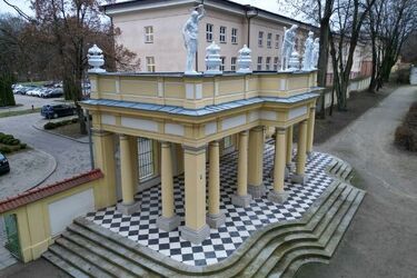 Salon Włoski w Ogrodzie Branickich odzyskał dawny blask