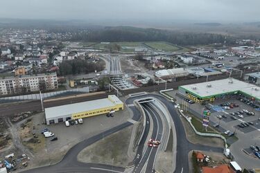 Kierowcy od kilku dni mogą już przejeżdżać pod torami w Łapach