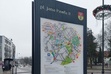 Przewodnik po śródmieściu. Pojawiły się nowe mapy w Białymstoku