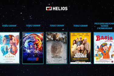 Co nowego w kinach Helios? Przegląd premier i seansów specjalnych