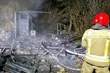 Pożar na terenie ogródków działkowych w Hajnówce. Znaleziono ciało mężczyzny