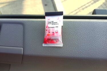 Narkotyki ukryte w ustach? Ten mężczyzna próbował zaskoczyć policję