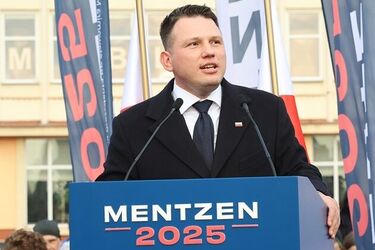 Wybory prezydenckie 2025. Sławomir Mentzen odwiedzi Białystok