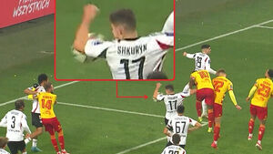 O hicie Legia - Jaga wciąż jest głośno. Marciniak i Lasyk tłumaczą się ze swoich decyzji