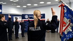 42 nowych funkcjonariuszy. Podlaska policja powiększyła swoje szeregi