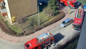 Zasnął z papierosem. Pożar w bloku na Wysokim Stoczku