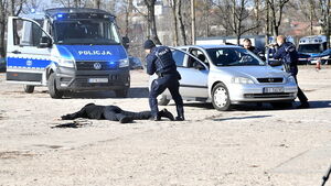 "Dzień Przedsiębiorczości" z podlaskimi policjantami. Byli złodzieje i strzelanina