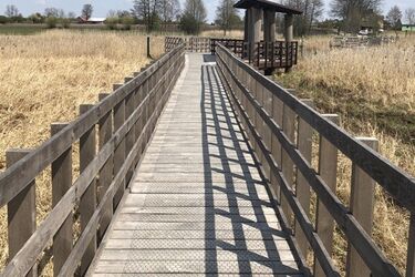 Kładka Waniewo-Śliwno ponownie jest dostępna dla turystów