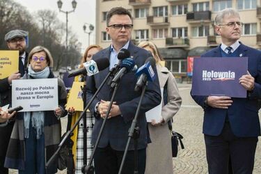 Szymon Hołownia chce promować Podlasie. "To nie jest żaden poligon"