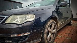 Kierowca volkswagena zasnął na środku drogi. Miał ponad 2,6 promila alkoholu w organizmie