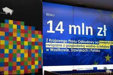 Z KPO do kranu – 14 milionów złotych dla gmin w Podlaskiem
