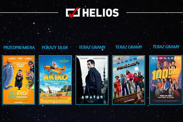 Filmowy tydzień w kinach Helios. Sprawdź, co warto zobaczyć