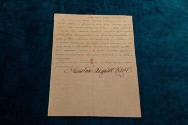 List Stanisława Augusta z Białegostoku. Wyjątkowy zabytek w Muzeum Podlaskim