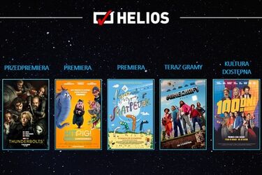 Nowości w kinach Helios. Przegląd nadchodzących premier i wydarzeń specjalnych