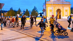 Startuje jubileuszowy sezon Nightskating Białystok