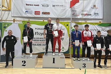 Medalowy weekend białostockich zapaśników