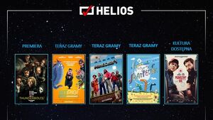 Filmowa majówka w kinach Helios. Sprawdź, co można zobaczyć na dużym ekranie