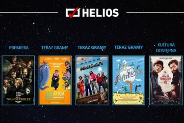 Filmowa majówka w kinach Helios. Sprawdź, co można zobaczyć na dużym ekranie