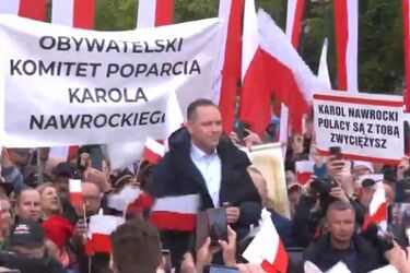 Karol Nawrocki w Białymstoku. Przyszły tłumy