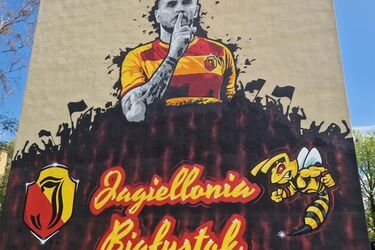 Mural Jesúsa Imaza przemalowany. Oto nowa odsłona