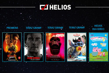 Co nowego w kinach Helios? Premiery, wydarzenia specjalne i seanse dla dzieci