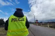 Białostoccy policjanci kontrolowali przejazdy kolejowe. Pomagał im dron