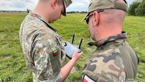 Żołnierze z Litwy szkolili się w Polsce. Wspólnie z Polakami doskonalili obsługę dronów