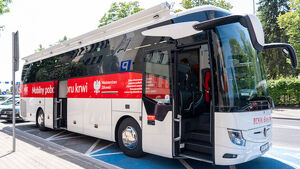Nowy mobilny punkt poboru krwi w Białymstoku