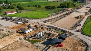 Ekspresówka się rozgałęzia. Ruszają przygotowania do nowego węzła