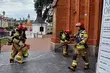 Pożar Archikatedry Białostockiej? Bez obaw, to tylko ćwiczenia