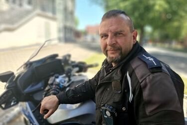 Najlepszy policjant drogówki w Podlaskiem. Teraz powalczy w finale krajowym