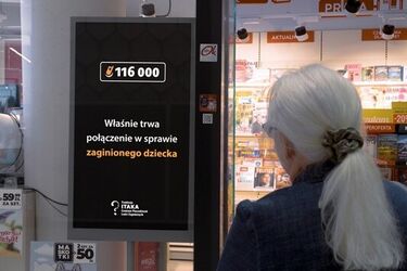Widzisz ekran i myślisz: reklama. To kampania o zaginionym dziecku