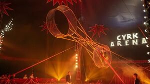 Cyrk Arena w Białymstoku. W programie m.in. chińskie maszty i koło śmierci
