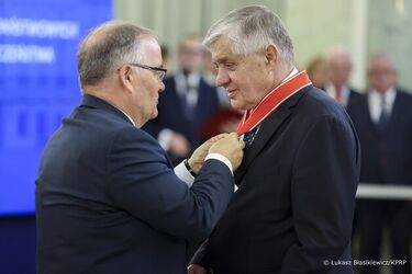 Krzysztof Jurgiel został odznaczony Krzyżem Komandorskim