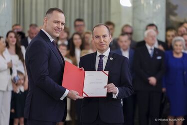 Adam Andruszkiewicz sekretarzem stanu. Odebrał nominację od prezydenta