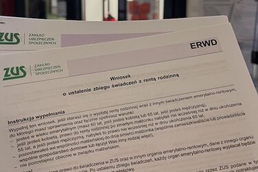 Ile wniosków o rentę wdowią złożono na Podlasiu?