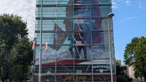 W Białymstoku powstaje nowy mural. Upamiętni początki „Solidarności”