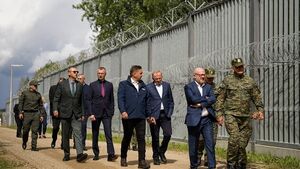 Delegacje trzech państw w Podlaskiem. Tematem bezpieczeństwo granic