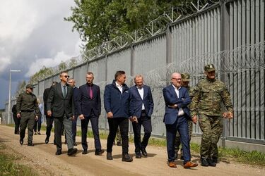 Delegacje trzech państw w Podlaskiem. Tematem bezpieczeństwo granic