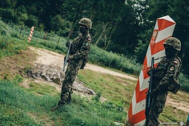 Atak na granicy z Białorusią. Polski żołnierz w szpitalu