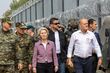 Premier Donald Tusk i Ursula von der Leyen na polsko-białoruskiej granicy