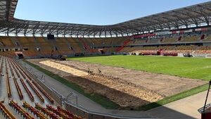 Będzie nowa murawa na stadionie. Ruszyła modernizacja